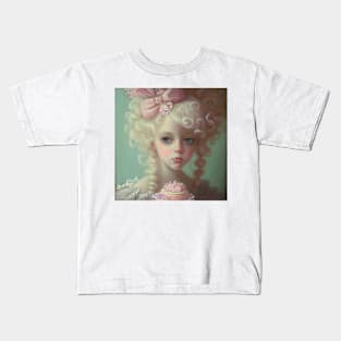 Baby Marie Antoinette and the Sparkle Cake Kids T-Shirt